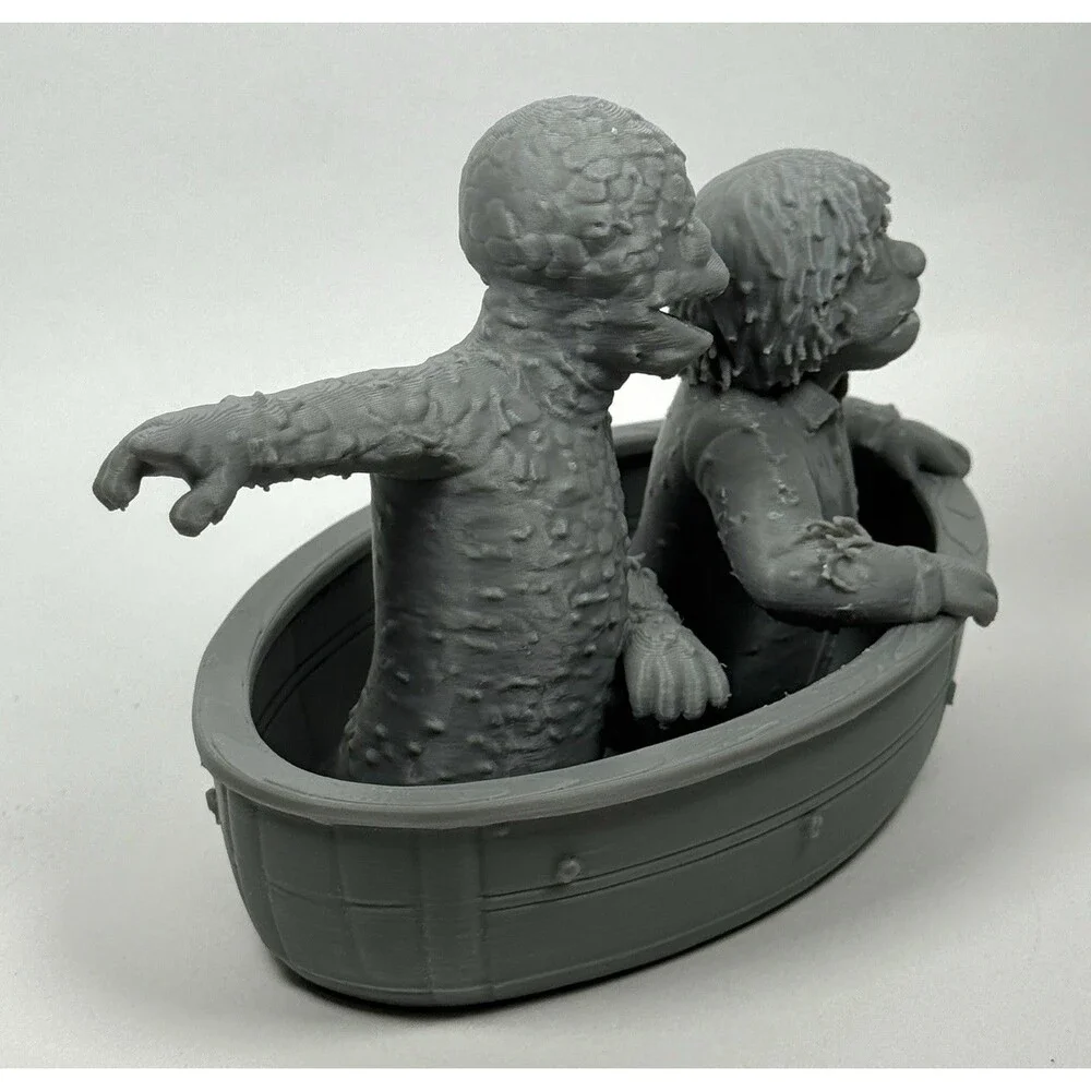 Friday The 13th Iconic Finale Crystal Lake Puppet Jason Boat Paintable Toy